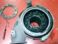 Power Stroke Diesel VGT (variable-geometry turbocharger) is disassembled to inspect for seized vanes